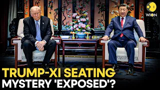 Trump-Xi Banquet Optics Go Viral Cushion Height Sparks Propaganda Debate WION ORIGINALS
