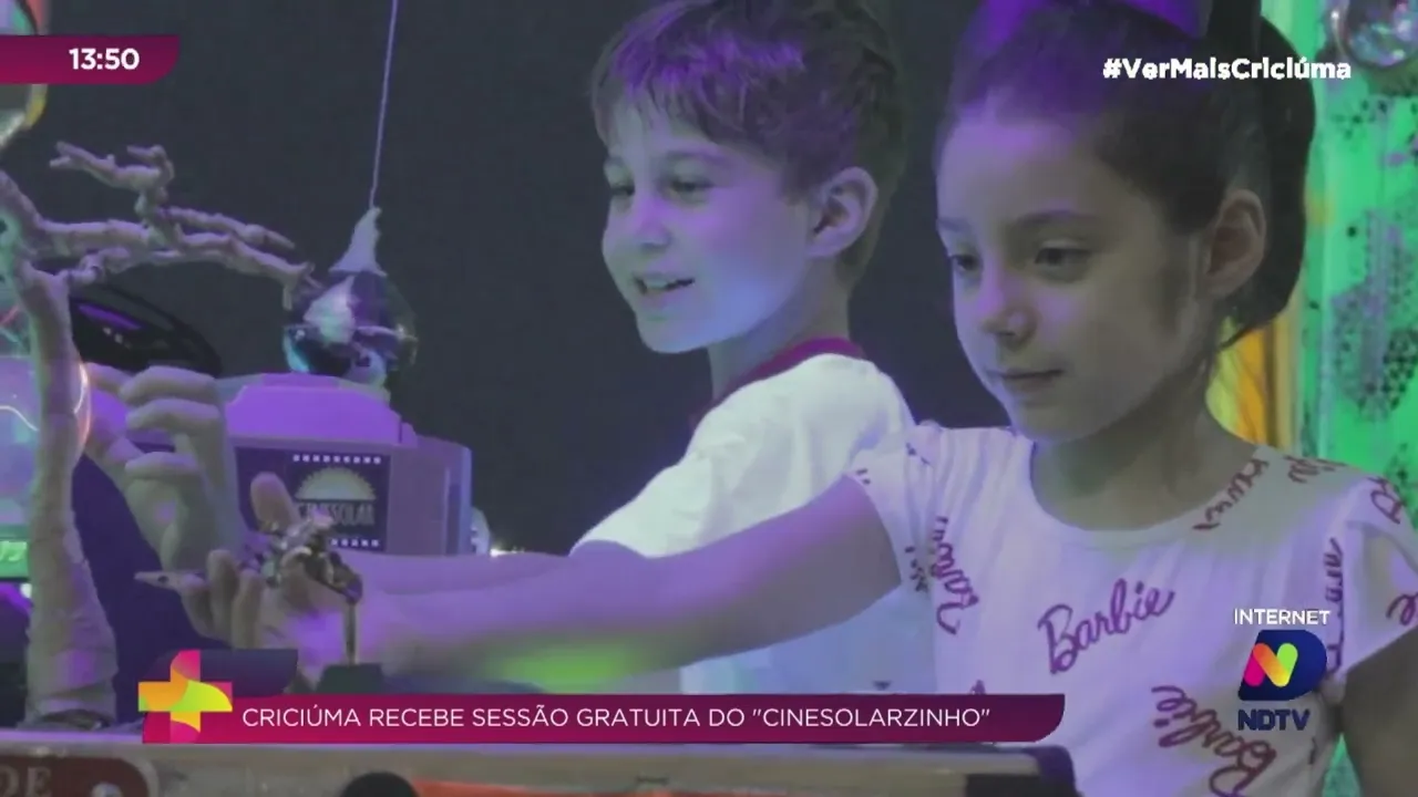Criciúma recebe sessão gratuita do "cinesolarzinho",cinema Itinerante Movido a Energia Solar