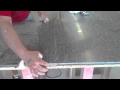 How to solid surface deck seams on custom Living stone countertops
