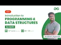 Introduction to Programming and Data Structures for GATE with Shubham Agrawal GeeksforGeeks GATE