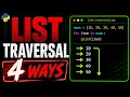 Python List Traversal Explained 4 Ways to Traverse a List for loop while index enumerate