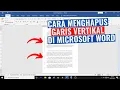 Download Lagu Cara Menghapus Garis Vertikal di Microsoft Word