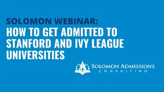 How to Gain Admission to Stanford and Ivy League Universities in 2026