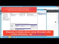 Mapping multiple drives using VB script with AD