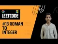 Roman to Integer Leetcode 13 Convert Roman to Decimal number Roman Number Conversion VC001