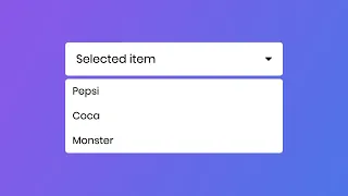 Create A Custom Select Box using only HTML CSS