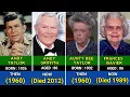 The Andy Griffith Show Cast Then And Now