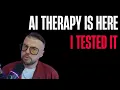I Tested AI Therapy as a Trained Therapist It Scared Me