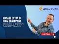 Manage Entra ID from SharePoint