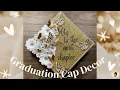Decorating a Graduation Cap Topper A B I G A I L