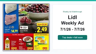 Lidl Weekly Ad 26 - 26 Best Deals