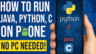 Java python c code run in mobile Java python c code run in acode app