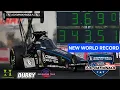 Brittany Force sets new WORLD SPEED RECORD at the U S Nationals 2025 343 51