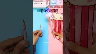Boy S Stationery Vs Girl S Stationery Youtubeshorts Shorts Stationery Cute Boysvsgirls 