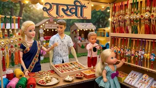 Barbie Routine in Indian village|gudiya wala Epi-287|Barbie barbie|barbie ki kahani