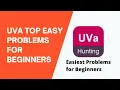 How to find UVa Easy Problems for Beginners UVa Top 100 Easy Problems for Beginners