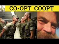 Co-opt Coopt - Co-opt Meaning