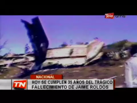 Hoy se cumplen 35 años del trágico fallecimiento de Jaime Roldós