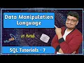 Data Manipulation Language DML DML Statements Section 2 - SQL Theory SQL Tutorial PART 7