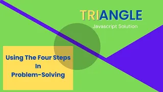 JavaScript Looping a Triangle