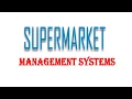 Supermarket management system