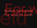 Buffaolo springfield - for what it's worth (lyrics)