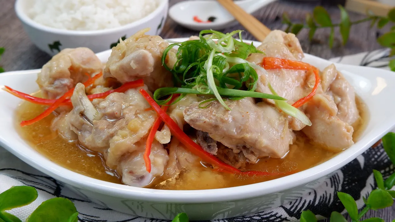 So Simple yet So Delicious! Steamed Chicken with Fermented Tofu  Chinese Steamed Chicken Recipe