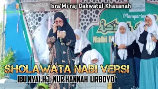 Download Sholawat Nabi versi Ibu Nyai Hj.Hannah Lirboyo MP3