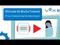 VEXcode IQ Blocks - 7 Using the Colour Sensor to track lines