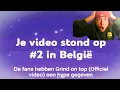 Lagu Mijn song stond op de top 2 van belgiรซ no clickbait!