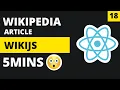how to get wikipedia content on your website wikijs reactjs