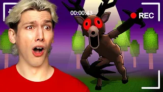Surviving Roblox 99 NIGHTS In The FOREST at 3AM...(GONE WRONG)