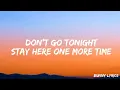 Slander_-_Love is gone (lyrics)_-_I'm sorry_don't leave me_I want you here with me