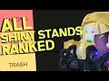 YBA OFFICAL SHINY SKIN TIER LIST