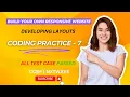 CODING PRACTICE 7 Responsive Website Developing Layouts CCBP