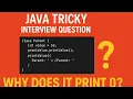 Java Tricky Interview Question Constructor Chaining Polymorphism Explained