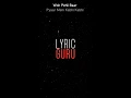 Woh Pehli Baar - Pyaar Mein Kabhi Kabhi|Official Bollywood Lyrics|Shaan
