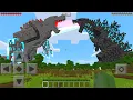 Download Lagu I Found GODZILLA vs MECHAGODZILLA in Minecraft Pocket Edition...