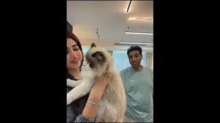 أميرة وعبد الرحمن فتح شنطة الهدايا واجمل مفاجأة   عائلة ميرو ايلين الطفلة اشغلتنا دندنها