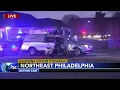 Funeral procession of fallen Temple University police officer Christopher Fitzgerald begins