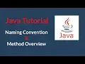 Java Tutorial 01 - Naming Convention and Method overview Bangla