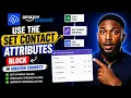 How to Use the Set Contact Attributes Block in Amazon Connect
