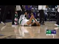 Derrick White goes down with scary neck injury after running in the Marcus Smart