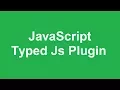 Typing with Typed js - Simple jQuery Plugin Tutorial