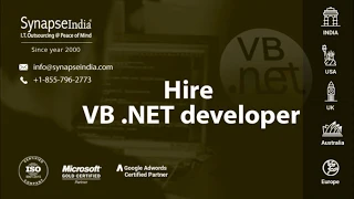 Hire VB NET Developer - SynapseIndia