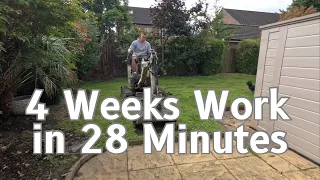 Full Garden Renovation – 4 Weeks of Work in Just 28 Minutes