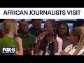 Journalists from Africa visit FOX6 learn about their mission