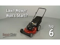 Top Reasons Lawn Mower Not Starting Lawn Mower Troubleshooting