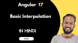 Interpolation in Angular 17 String Interpolation Angular 17 Tutorial in Hindi
