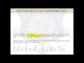 Analysis and Design of algorithm Unit 2 Best Worst and Average Case lecture 2 - part 2